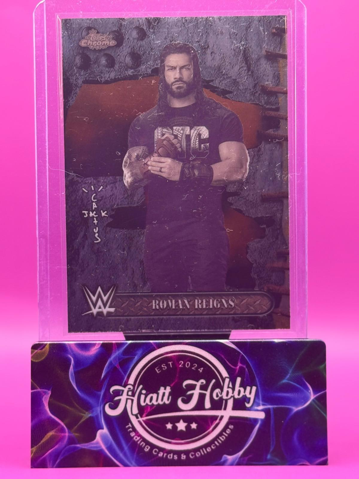 2025 Topps Chrome Cactus Jack WWE - Roman Reigns #25