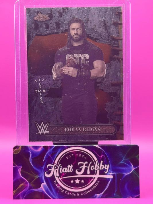 2025 Topps Chrome Cactus Jack WWE - Roman Reigns #25
