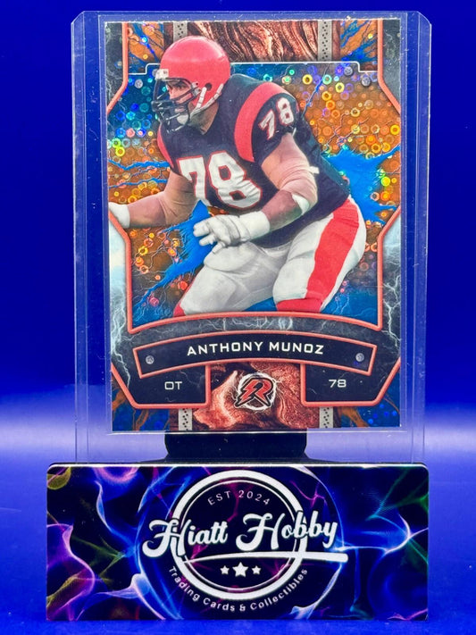 2024 Topps Resurgence - Anthony Munoz #18 - Blue & Orange Spark