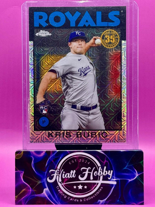 2021 Topps Chrome - Kris Bubic #86BC-15 - 35th Anniversary Mojo (RC)