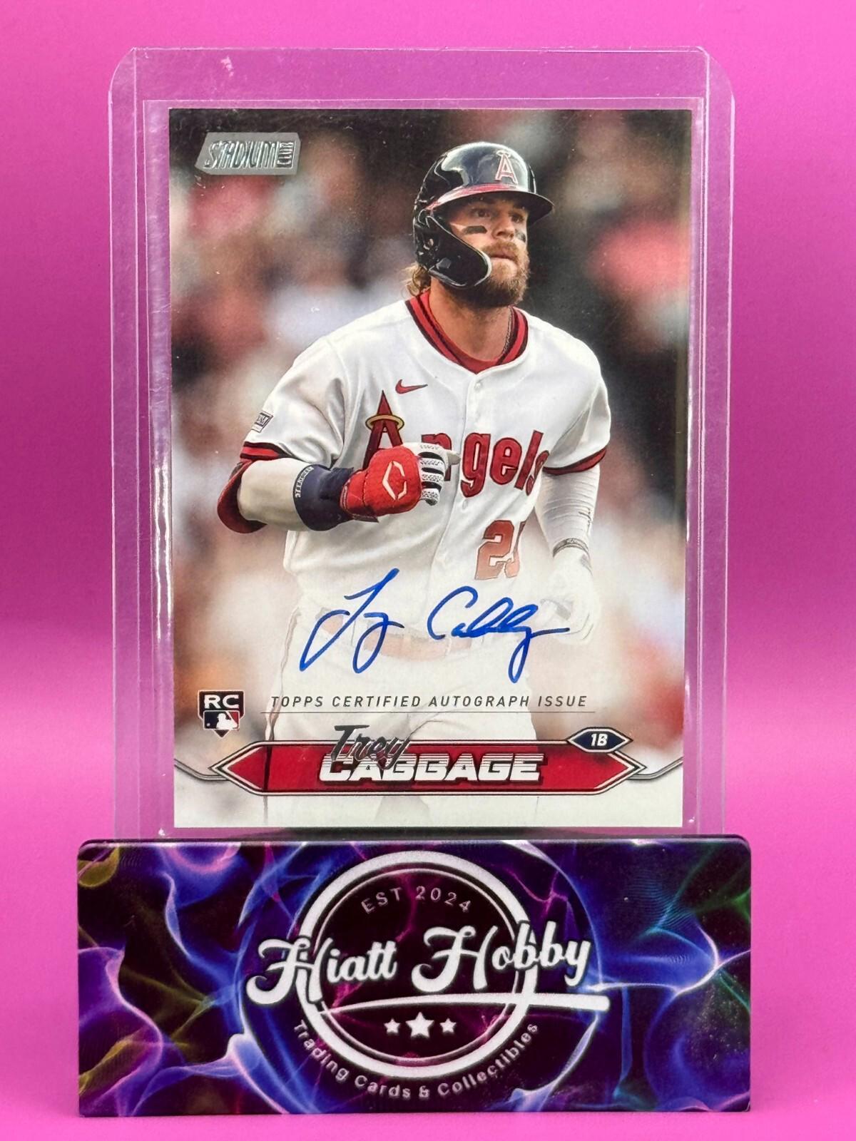 2024 Topps Stadium Club - Autographs Trey Cabbage #SCBA-TC (AU, RC)
