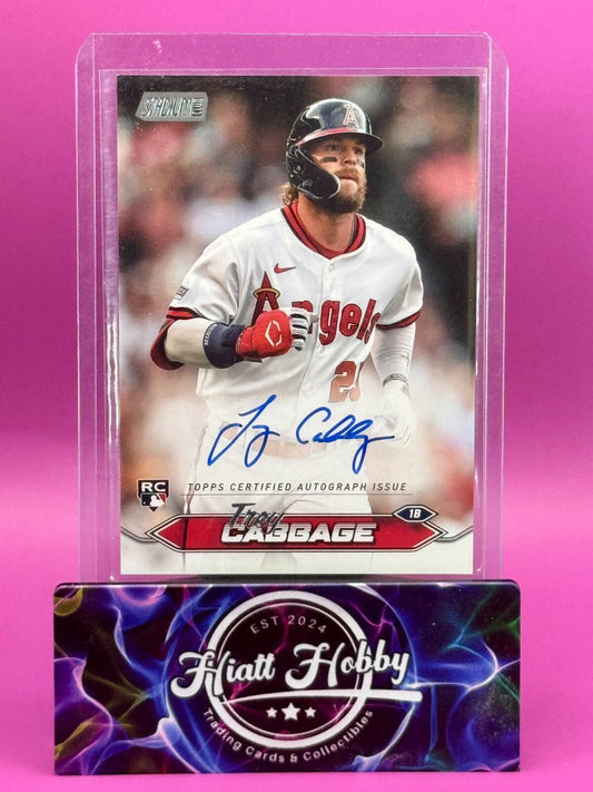 2024 Topps Stadium Club - Autographs Trey Cabbage #SCBA-TC (AU, RC)
