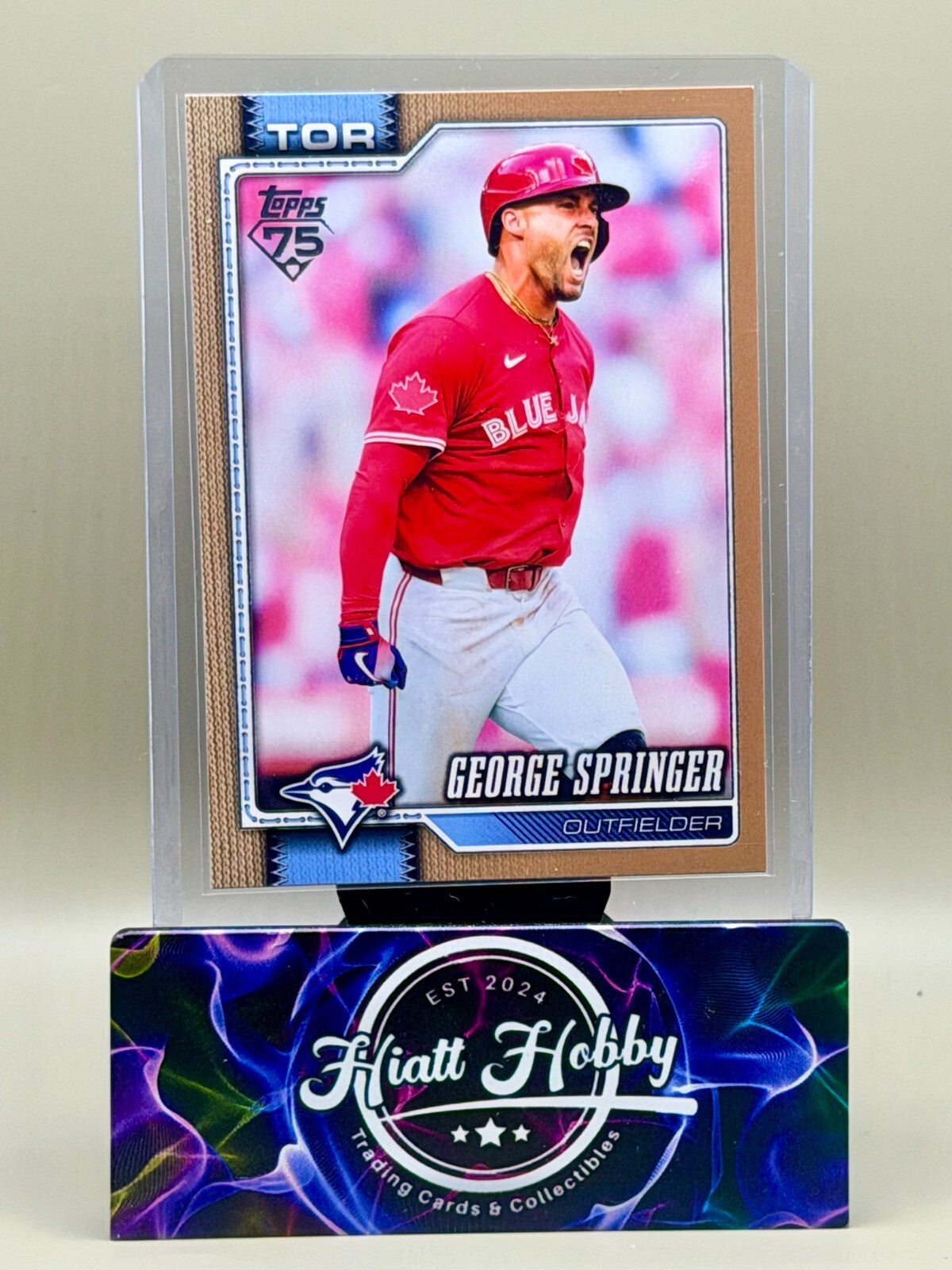 2026 Topps Series Two - #455 George Springer - Gold /2026