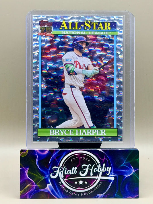 2026 Topps - #91ASC-7 Bryce Harper - 35th Anniversary All-Stars - Crackle