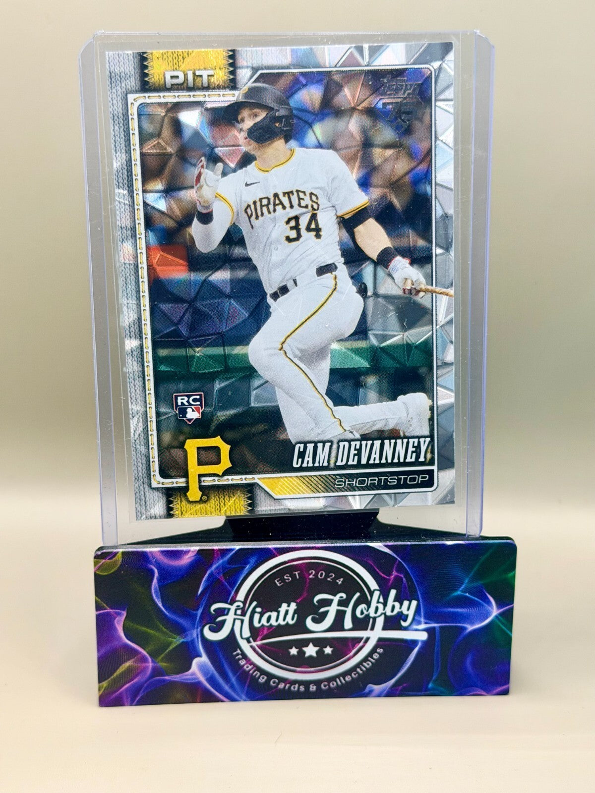 2026 Topps Series 1 - #268 Cam Devanney - Diamante Foil (RC)