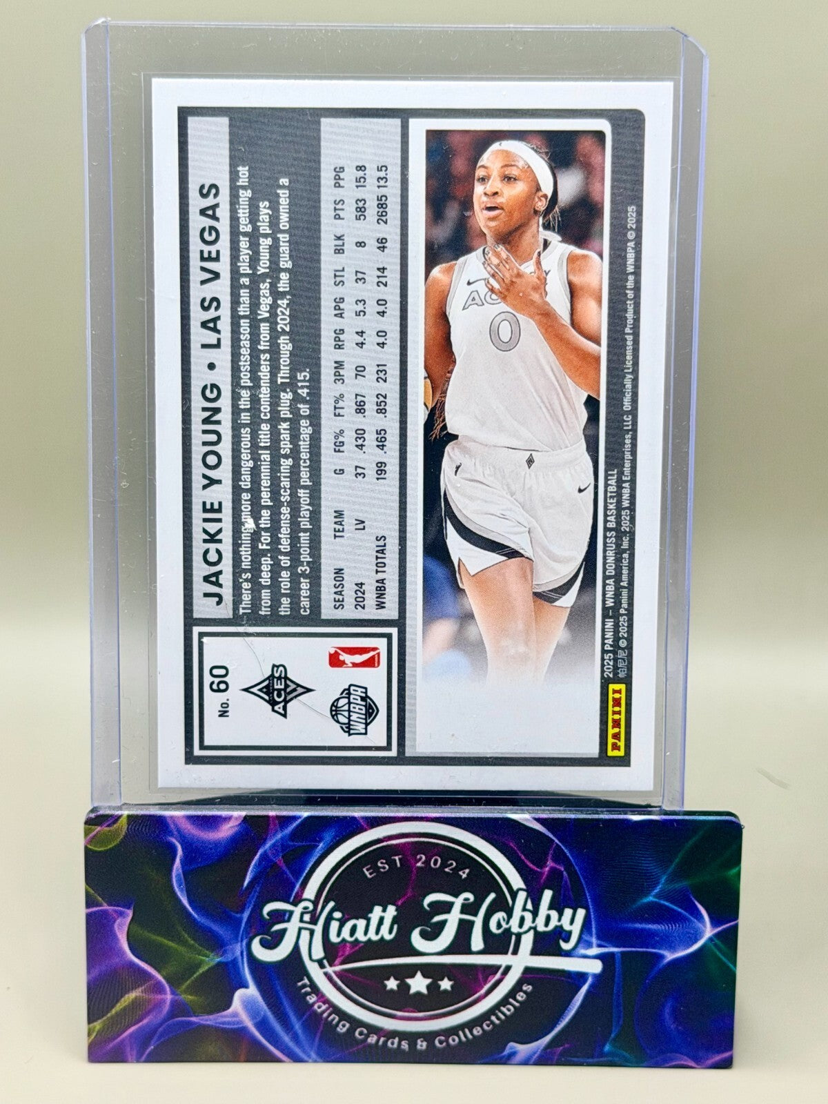 2025 Panini Donruss WNBA - #60 Jackie Young - Holo