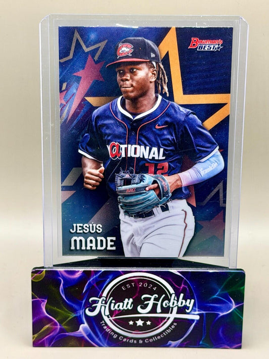2025 Bowman's Best - #FG-10 Jesus Made - Futures Game (RC)