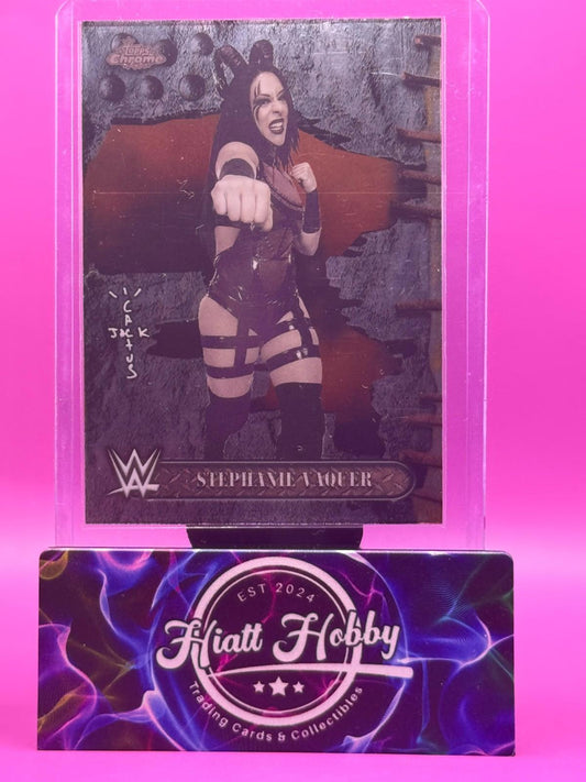 2025 Topps Chrome Cactus Jack WWE - Stephanie Vaquer #79
