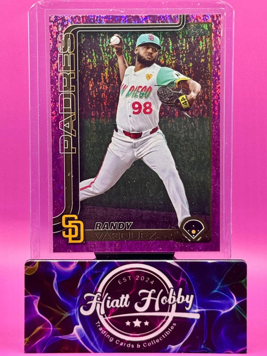 2025 Topps Series 2 - Randy Vasquez #456 - Pink Holofoil