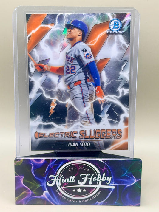 2026 Bowman Chrome Baseball - #ES-7 Juan Soto - Electric Sluggers