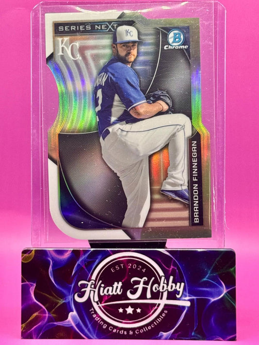 2015 Bowman Chrome - Brandon Finnegan #SN-BF - Series Next Refractor (RC)