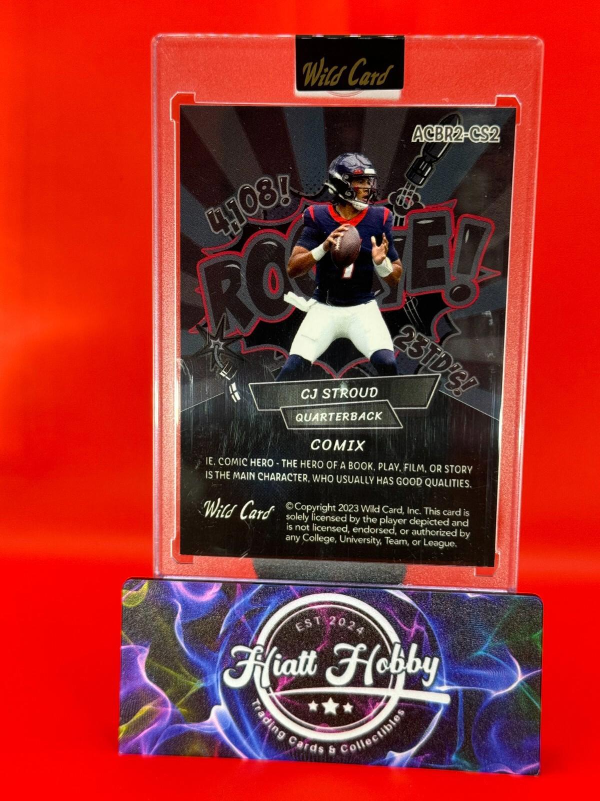 2023 Wild Card Alumination - CJ Stroud #ACBR2-CS2 - Rookie Mojo Refractor /18
