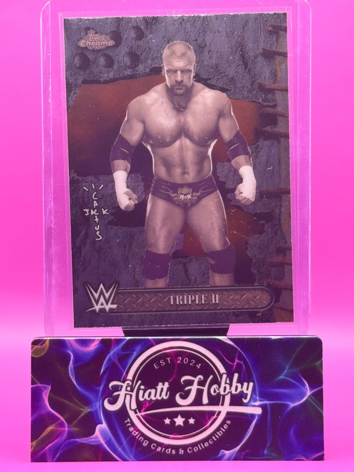 2025 Topps Chrome Cactus Jack WWE - Triple H #30