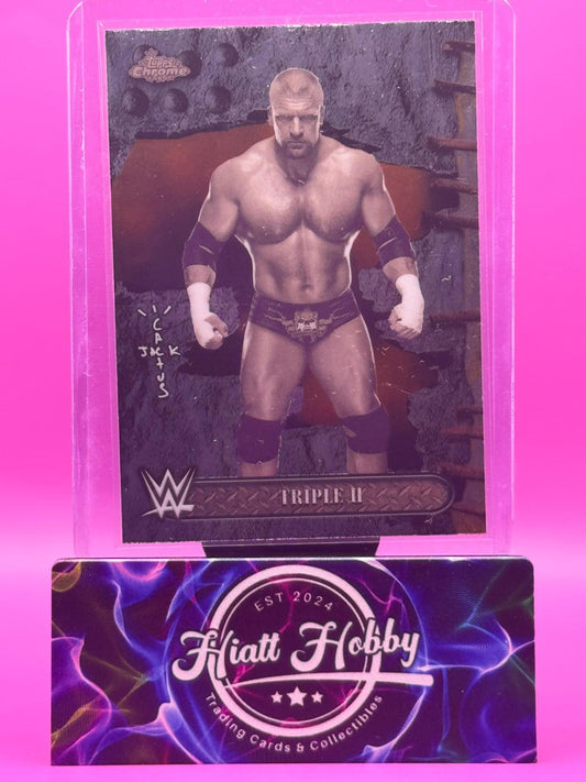 2025 Topps Chrome Cactus Jack WWE - Triple H #30