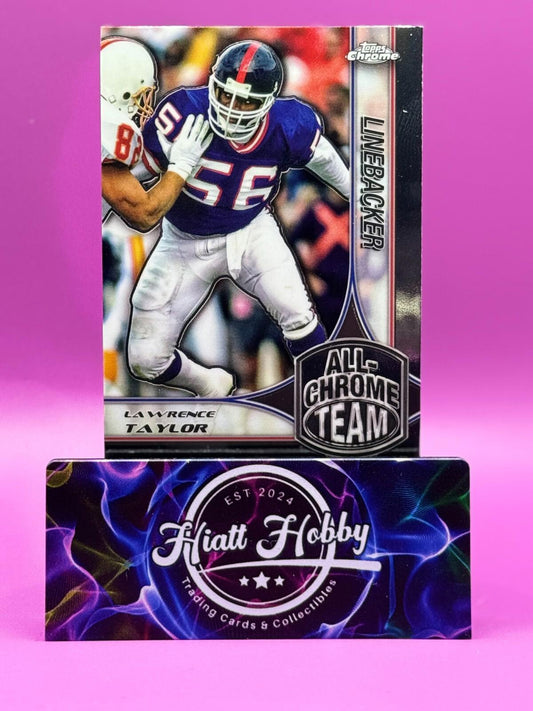 2024 Topps Chrome Football - Lawrence Taylor #ACT-16 - All Chrome Team