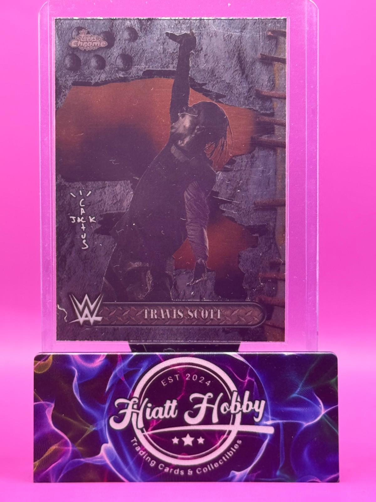 2025 Topps Chrome Cactus Jack WWE - Travis Scott #100