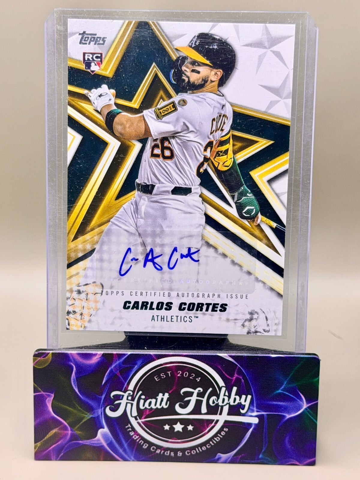 2026 Topps Series 1 - Baseball Stars Autographs Carlos Cortes #BSA-CCO (AU, RC)