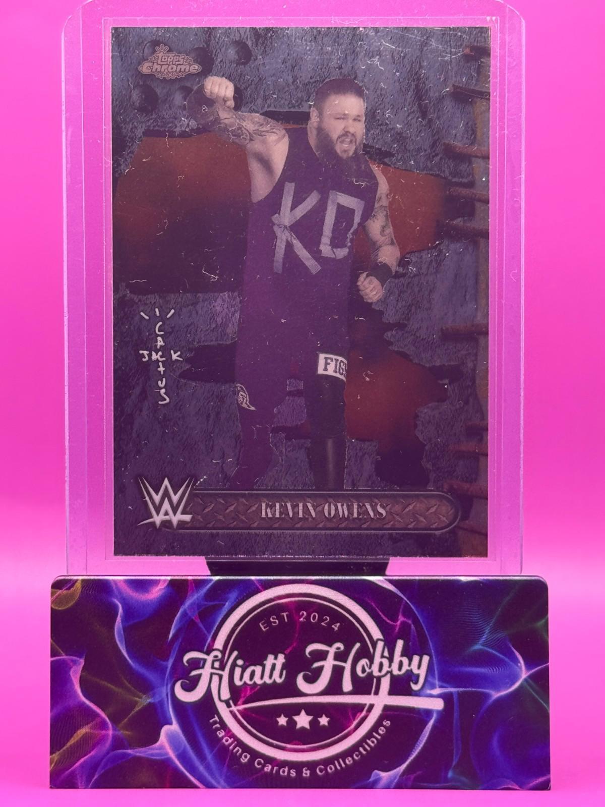 2025 Topps Chrome Cactus Jack WWE - Kevin Owens #4