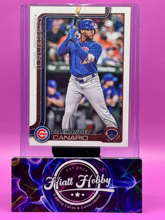 2025 Topps Series 2 - Alexander Canario #655 - Canvas /50
