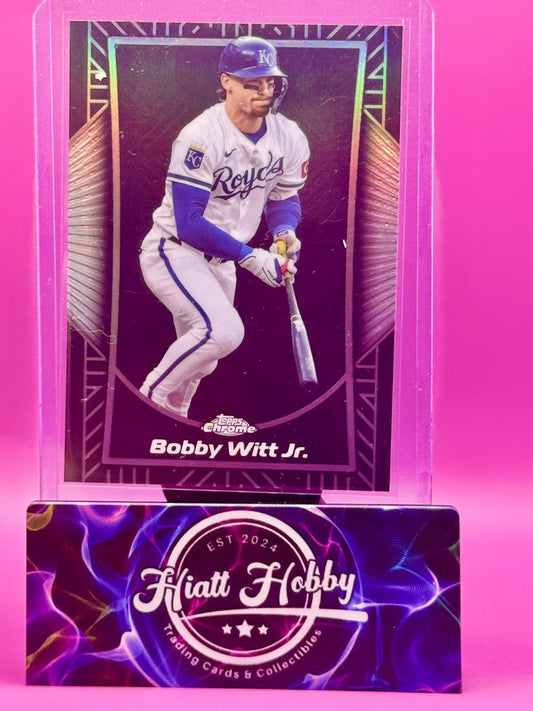 2025 Topps Chrome - Bobby Witt Jr #SE-10 - Shodow Etch SSP