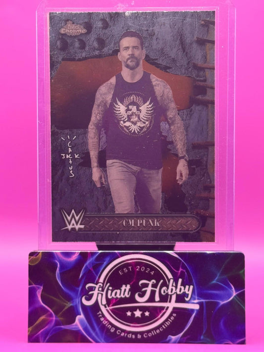 2025 Topps Chrome Cactus Jack WWE - CM Punk #8