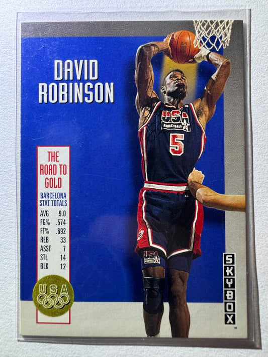 1992-93 SkyBox David Robinson #USA 10