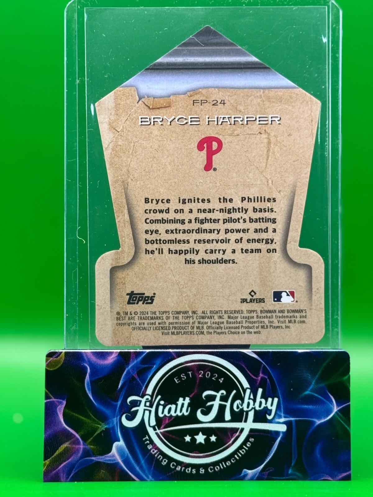 2024 Bowman's Best - Bryce Harper #FP-24 - Fabled Phenoms