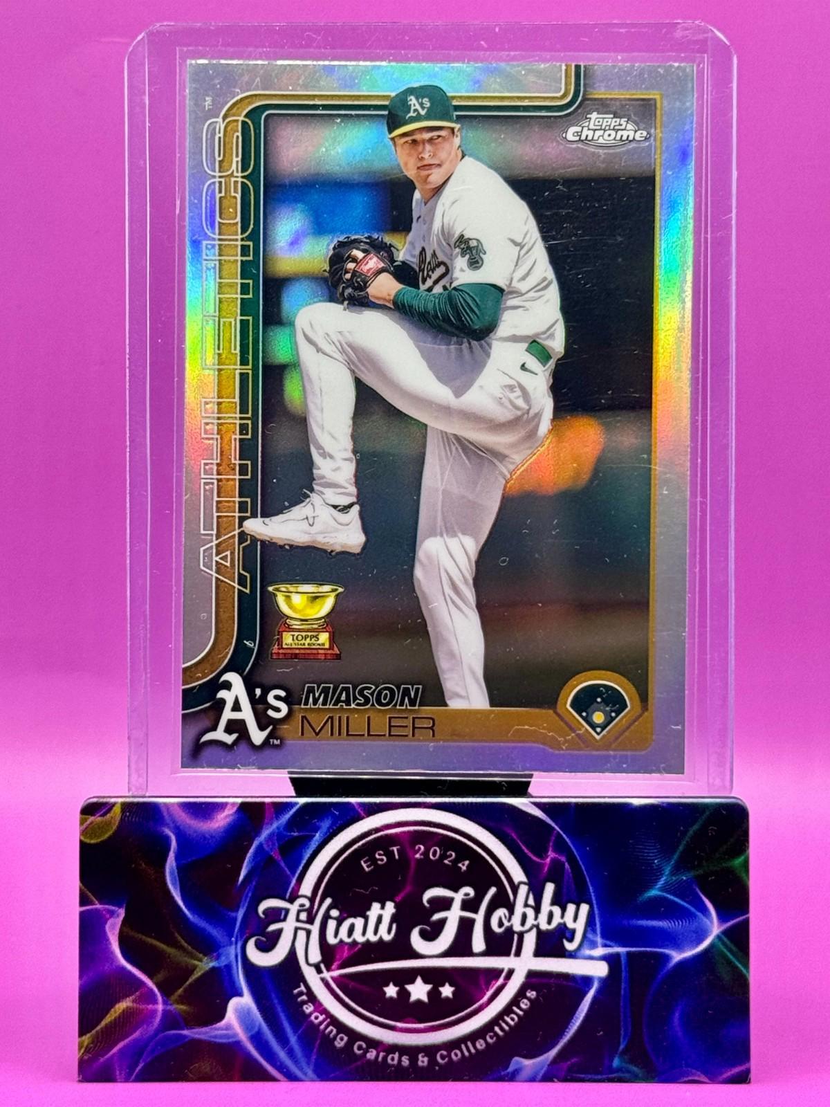 2025 Topps Chrome - Mason Miller #142 - Refractor