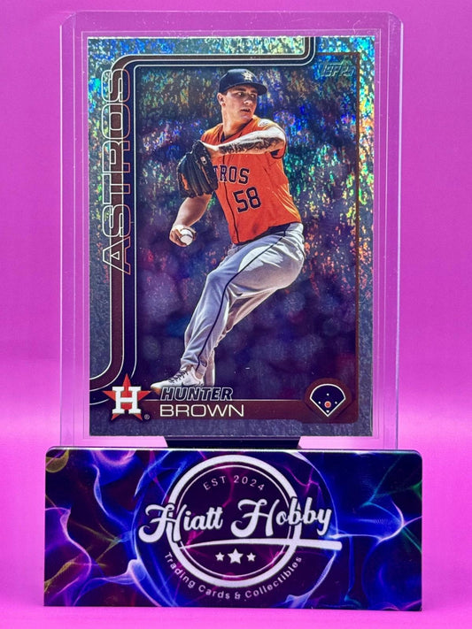 2025 Topps Series 2 - Hunter Brown #693 Holofoil