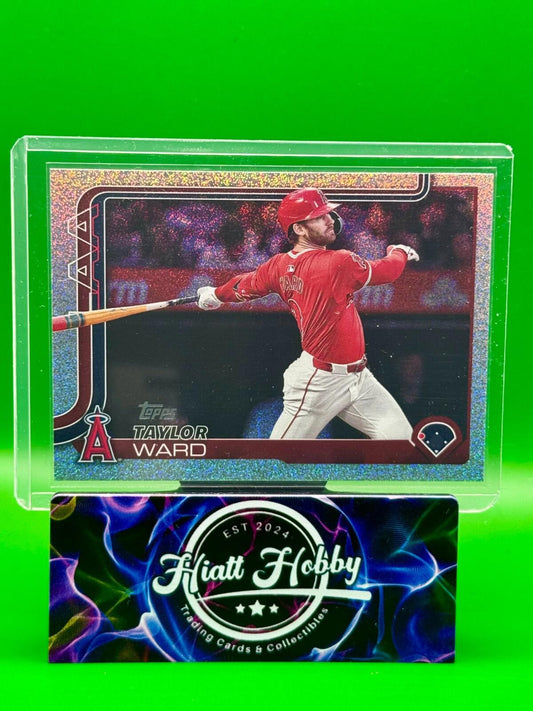 2025 Topps Baseball Series 1 - Taylor Ward #209 - Sandglitter Parallel