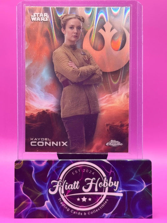 2025 Topps Chrome Star Wars - Kaydel Connix #71 - Raywave Refractor