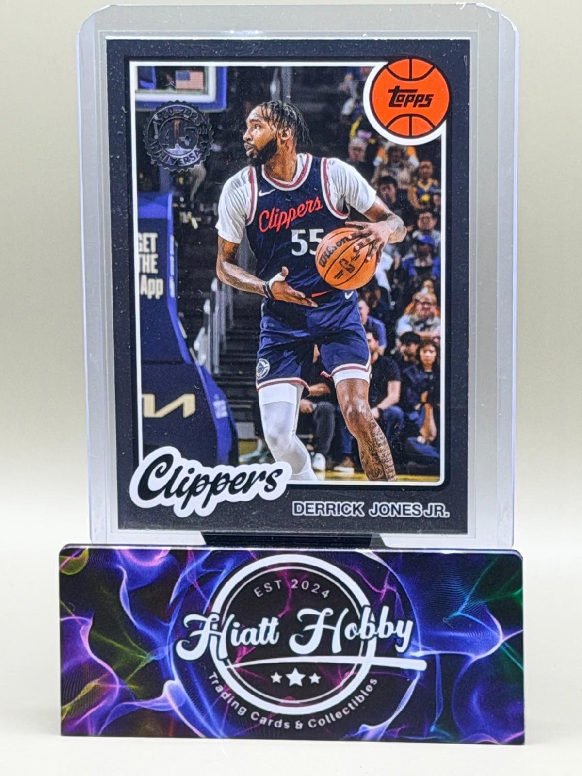 2025-26 Topps Basketball - Derrick Jones Jr #80BK-45 - 45th Anniversary