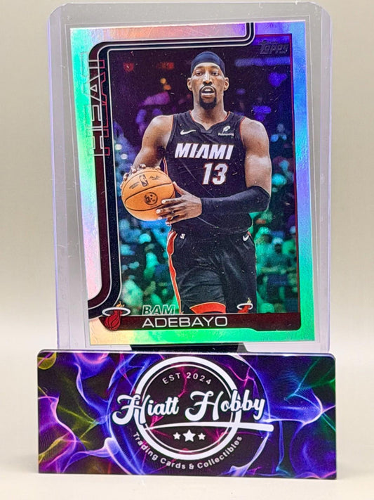 2025-26 Topps Basketball - Bam Adebayo #75 - Rainbow Foilboard