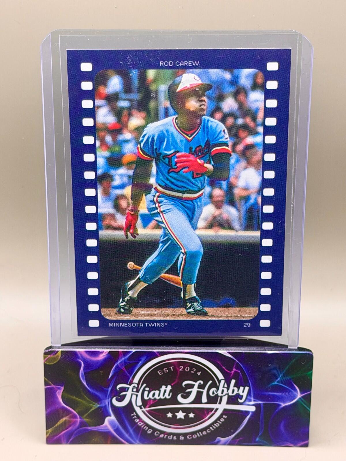 2026 Topps Heritage - #RA-RC Rod Carew - Ready and Action