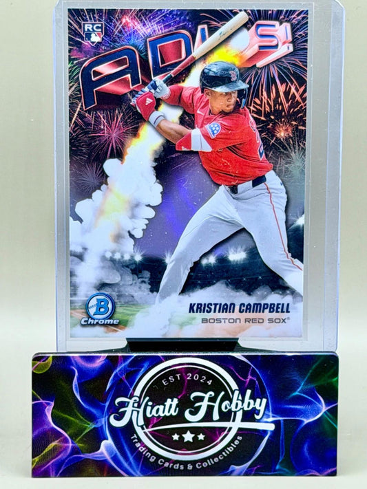 2025 Bowman Chrome - Kristian Campbell #AD-8 - Adios (RC)