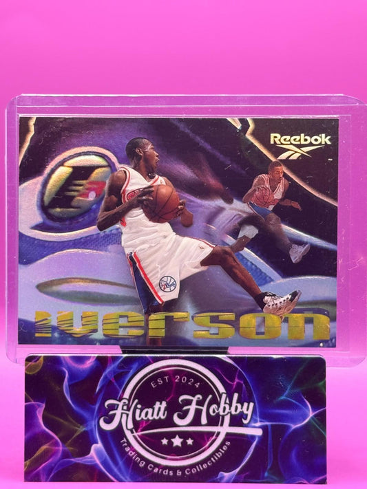 1997-98 Skybox Premium - Allen Iverson #100 Reebok Silver