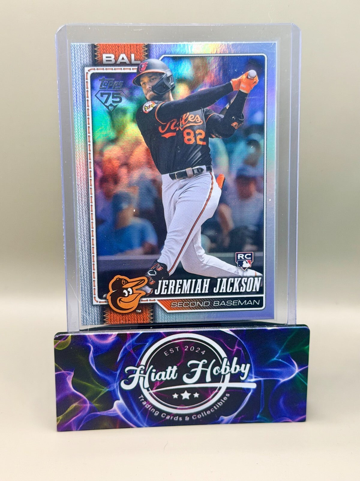 2026 Topps Series 1 - #277 Jeremiah Jackson - Rainbow Foil