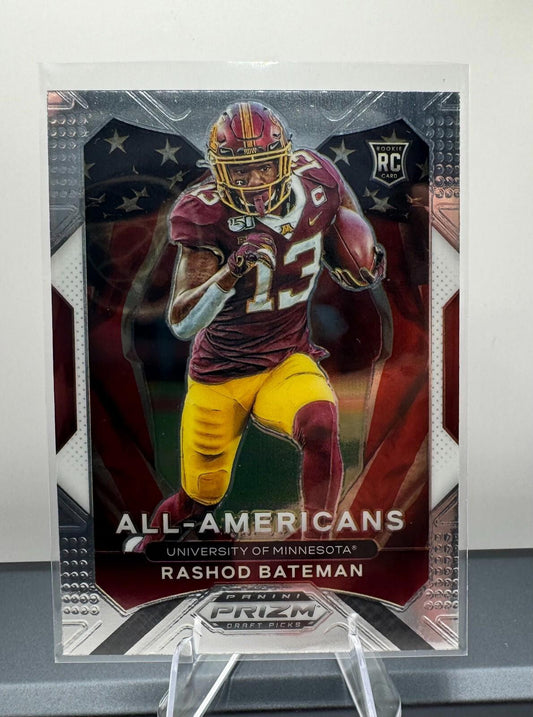 2021 Panini Prizm Draft Picks Rashod Bateman #196