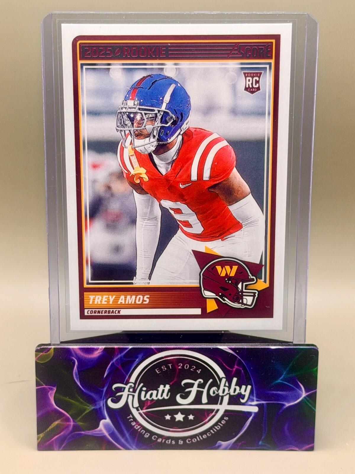 2025 Panini Score - #92 Trey Amos (RC)