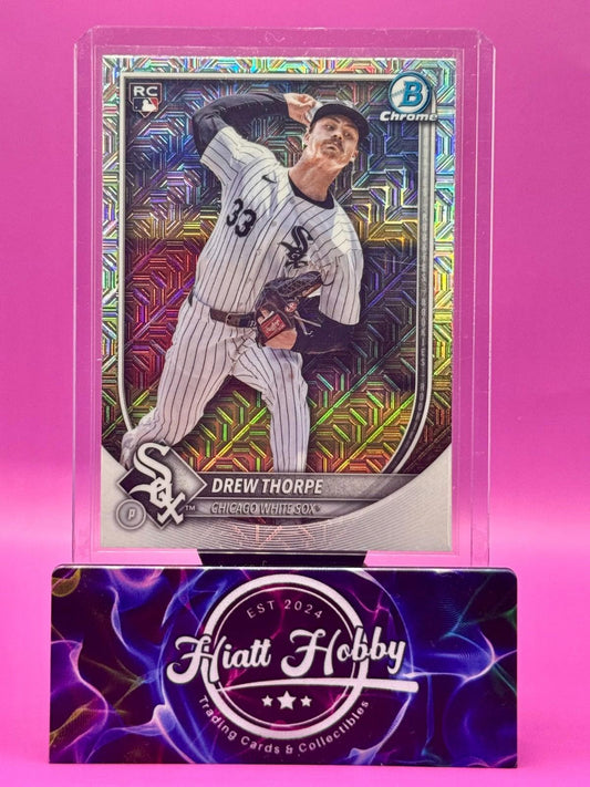 2025 Bowman Chrome - Drew Thorpe #8 - Mojo Refractor