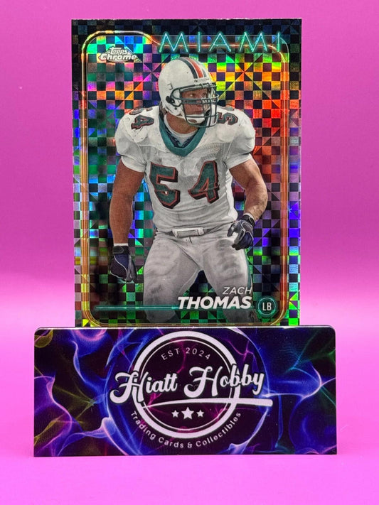 2024 Topps Chrome Football - Zach Thomas #109 - X-Fractor
