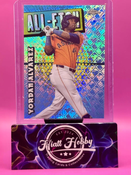 2025 Topps Chrome Logofractor - Yordan Alvarez #CAE-14 - All-Etch