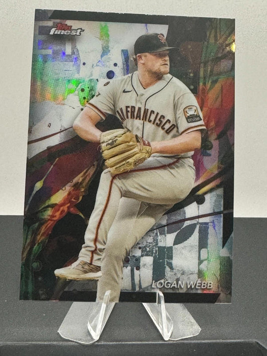 2024 Topps Finest - Common #85 Logan Webb