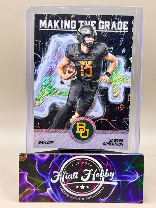 2025 Bowman's Best U - #MG-11 Sawyer Robertson - Making the Grade - Shimmer