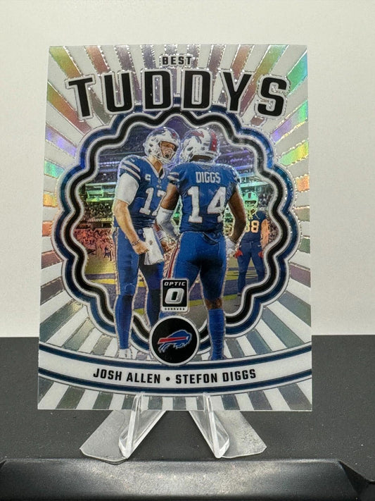 2023 Panini Donruss Optic - Best Tuddys #BT-JS Josh Allen, Stefon Diggs