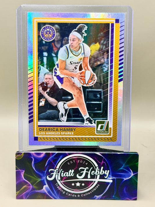 2025 Panini Donruss WNBA - #43 Dearica Hamby - Holo