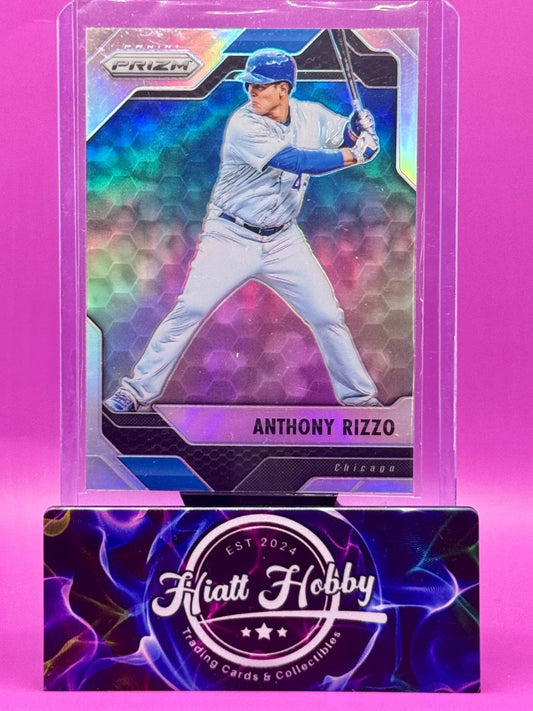 2017 Panini Prizm Baseball - Anthony Rizzo #34 - Silver Holo Prizm