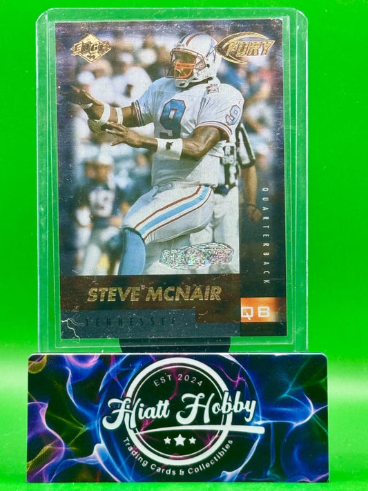 1999 Collector's Edge Fury Football - Steve McNair #97 - Galvanized /500