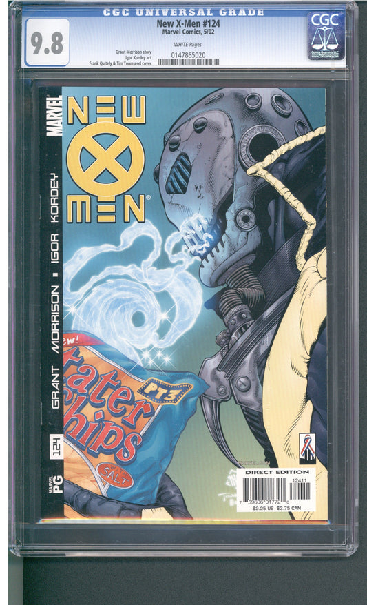New X-Men #124 (05/02) Graded CGC 9.8