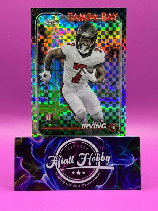 2024 Topps Chrome Football - Bucky Irving #226 - X-Fractor (RC)